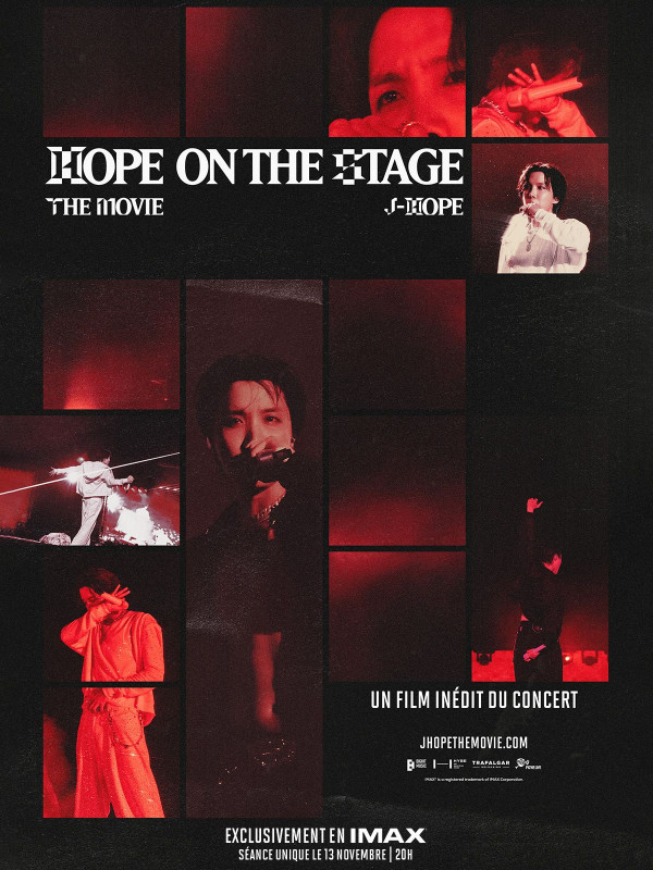 Affiche J-Hope Tour ‘Hope on the stage’ The Movie