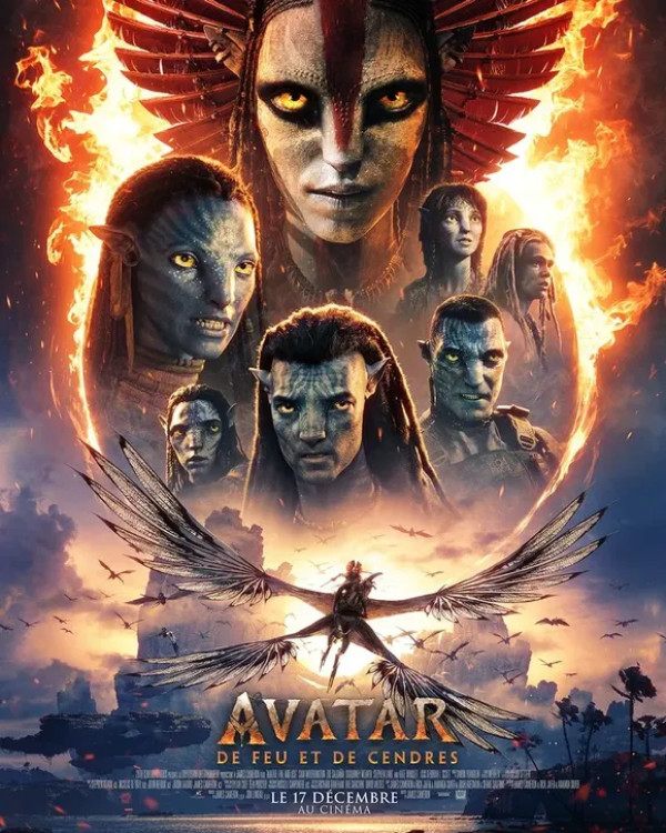 Affiche Avatar : De feu et de cendres