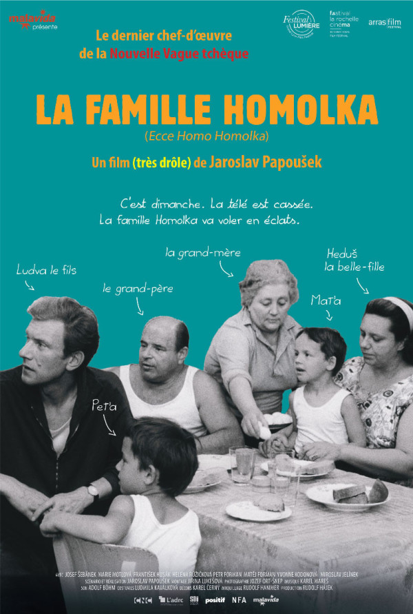 Affiche La Famille Homolka