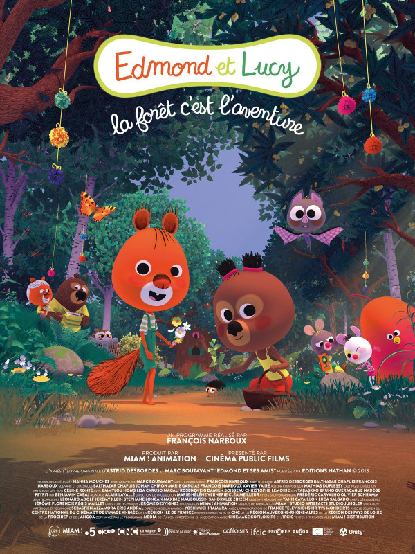 Affiche Edmond et Lucy – La Forêt, c’est l’aventure
