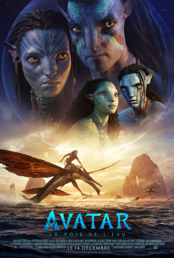 Affiche Avatar : La Voie de l&rsquo;eau